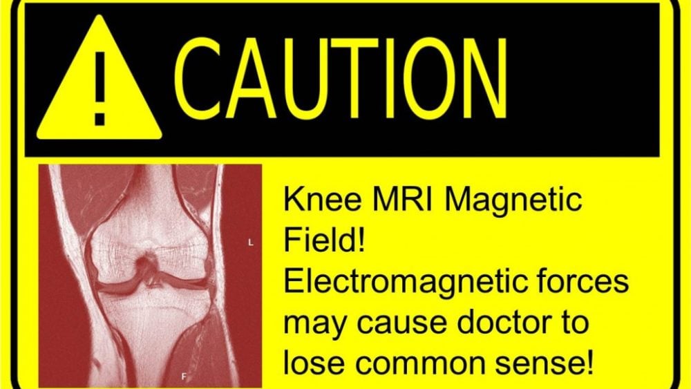MRI of the Knee in Soccer Players-Interpret with Caution!