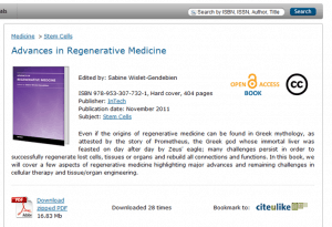 We literally wrote the book on the use of stem cells in Orthopedic injuries…