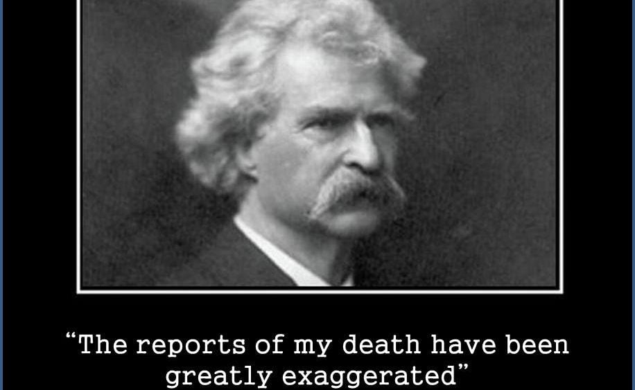 Regenexx-C, the FDA, and Mark Twain