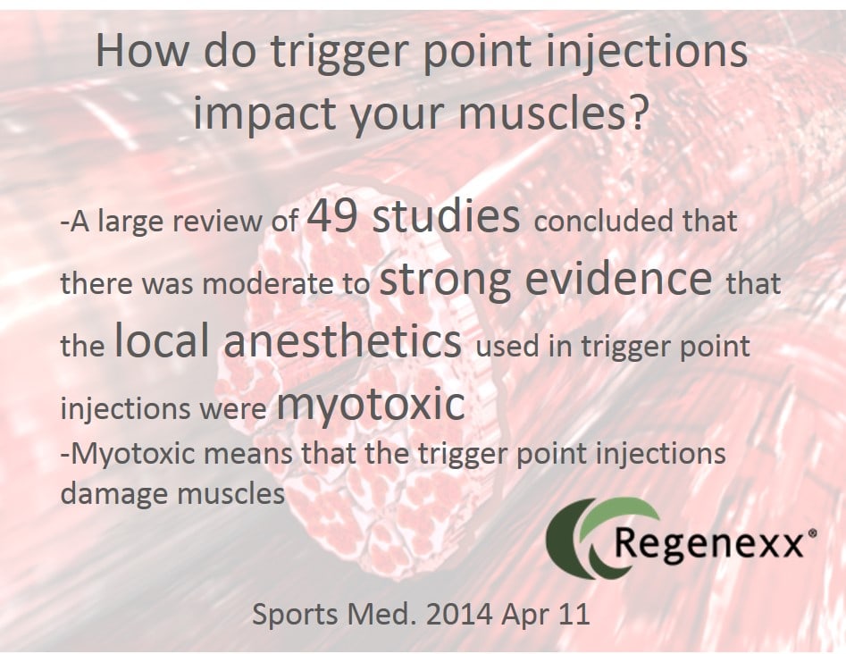 Trigger point injection side effects are common trigger point
