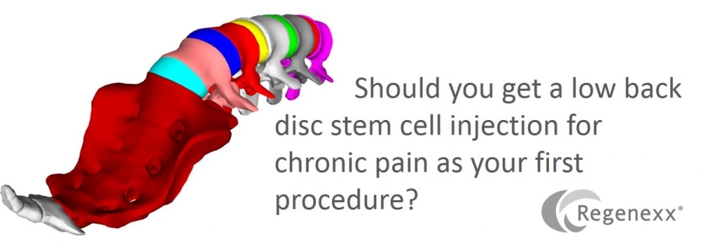 stem cell treatment for spinal stenosis