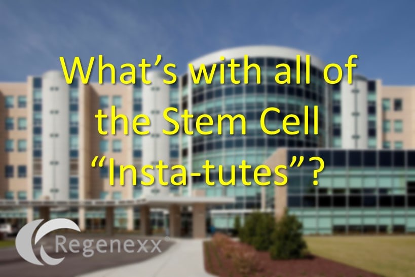 The Orthopedic Stem Cell Institute vs. Insta-Tute!