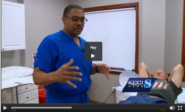 Nice News Video on Iowa Regenexx Provider Dr. Michael D. Jackson