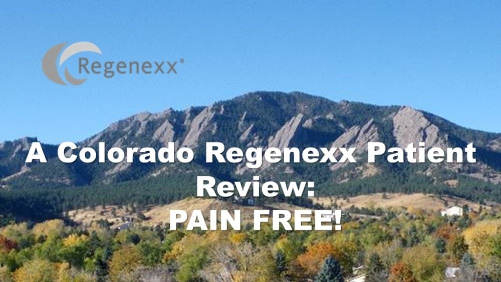 A Colorado Regenexx Patient Review: Pain Free!