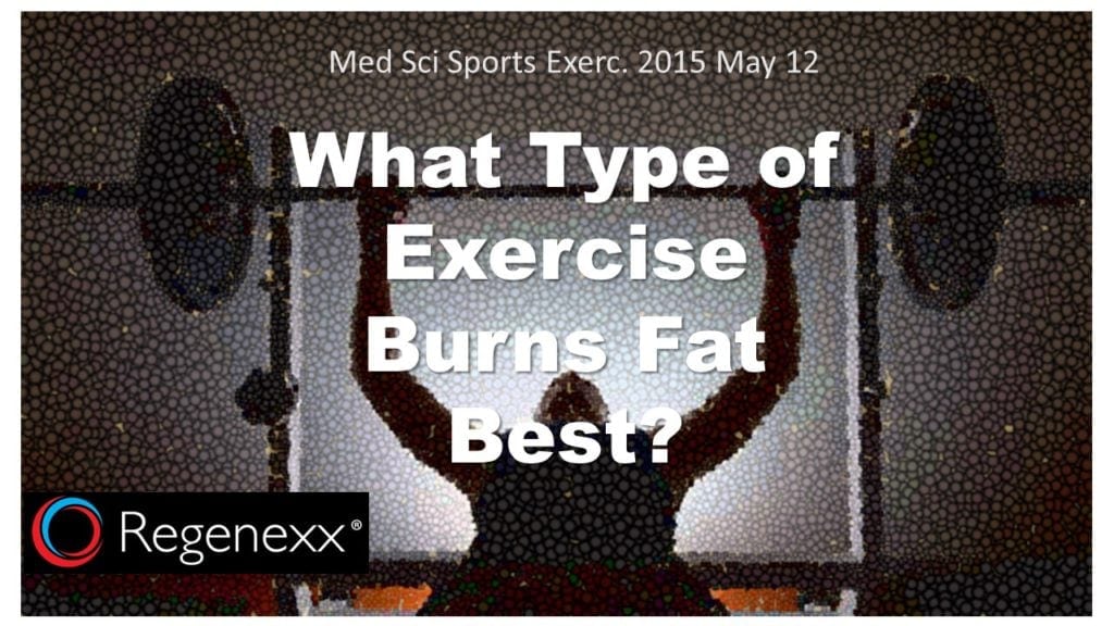 weight training burns fat
