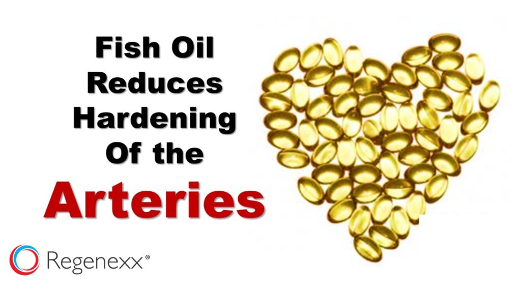 fish oil reduces hardening of the arteries