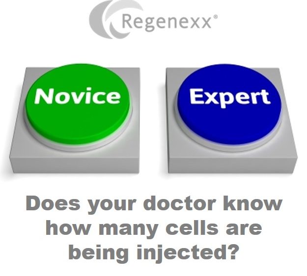 Stem Cell Novice vs. Stem Cell Expert: Knowing What’s Injected…