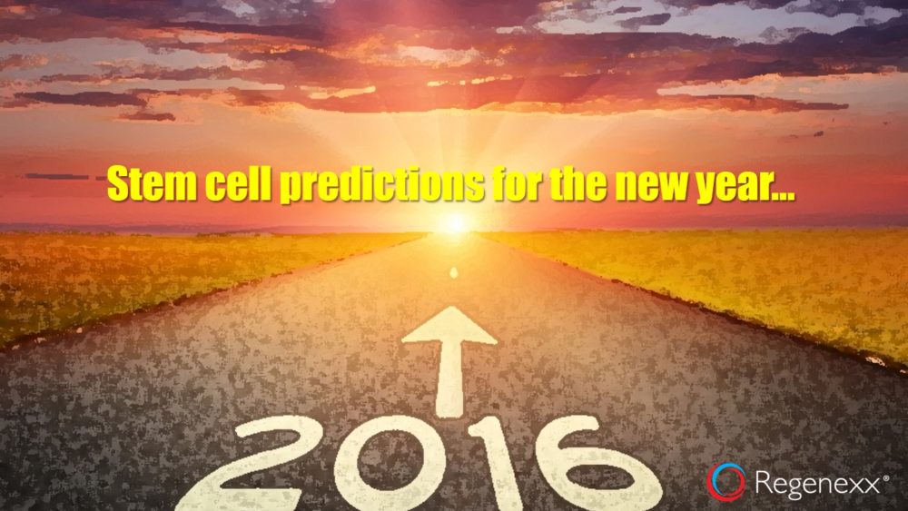 My Stem Cell Predictions for 2016
