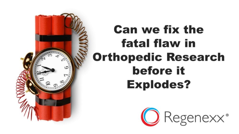 The Ticking Time Bomb Hidden in Orthopedic Research
