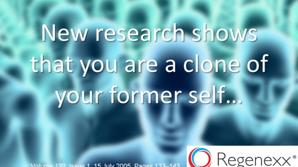 You are a Clone of your Former Self! How Old are Your Cells?