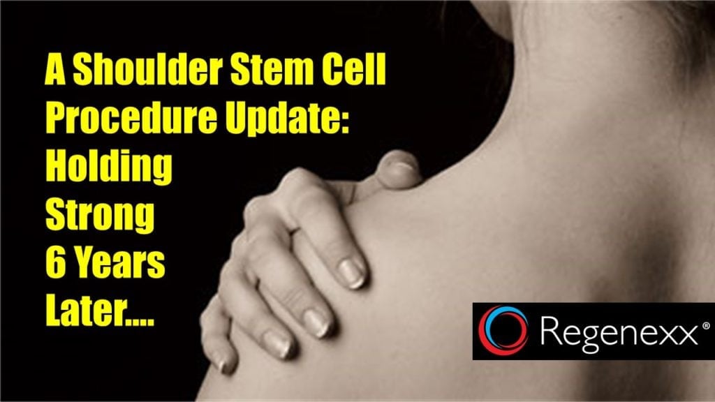 stem cell treatment for shoulder