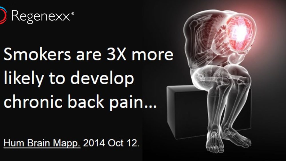 Smoking Increases the Likelihood of Chronic Back Pain