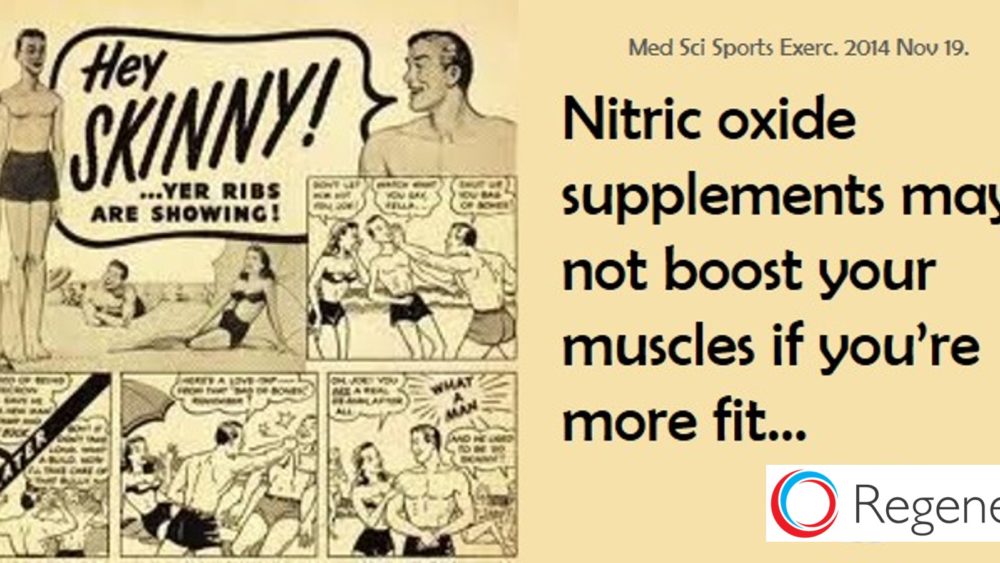 Nitric Oxide Boost May Not Work in Fit People…