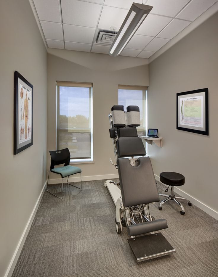 Image result for chiropractic office room