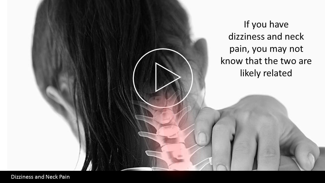 Neck Pain And Dizziness And The Role Of The Inner Ear