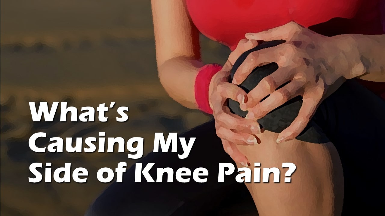 knee cap on side of knee