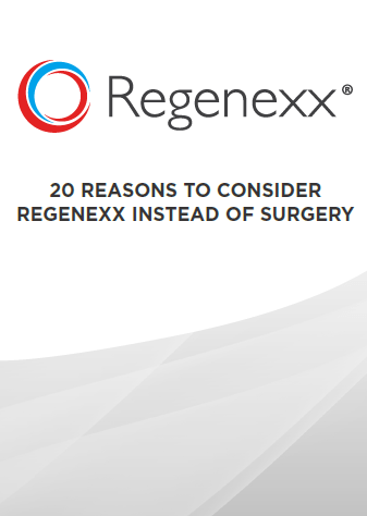20 Reasons To Consider Regenexx Instead of Surgery