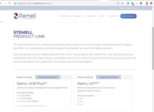 stemell products