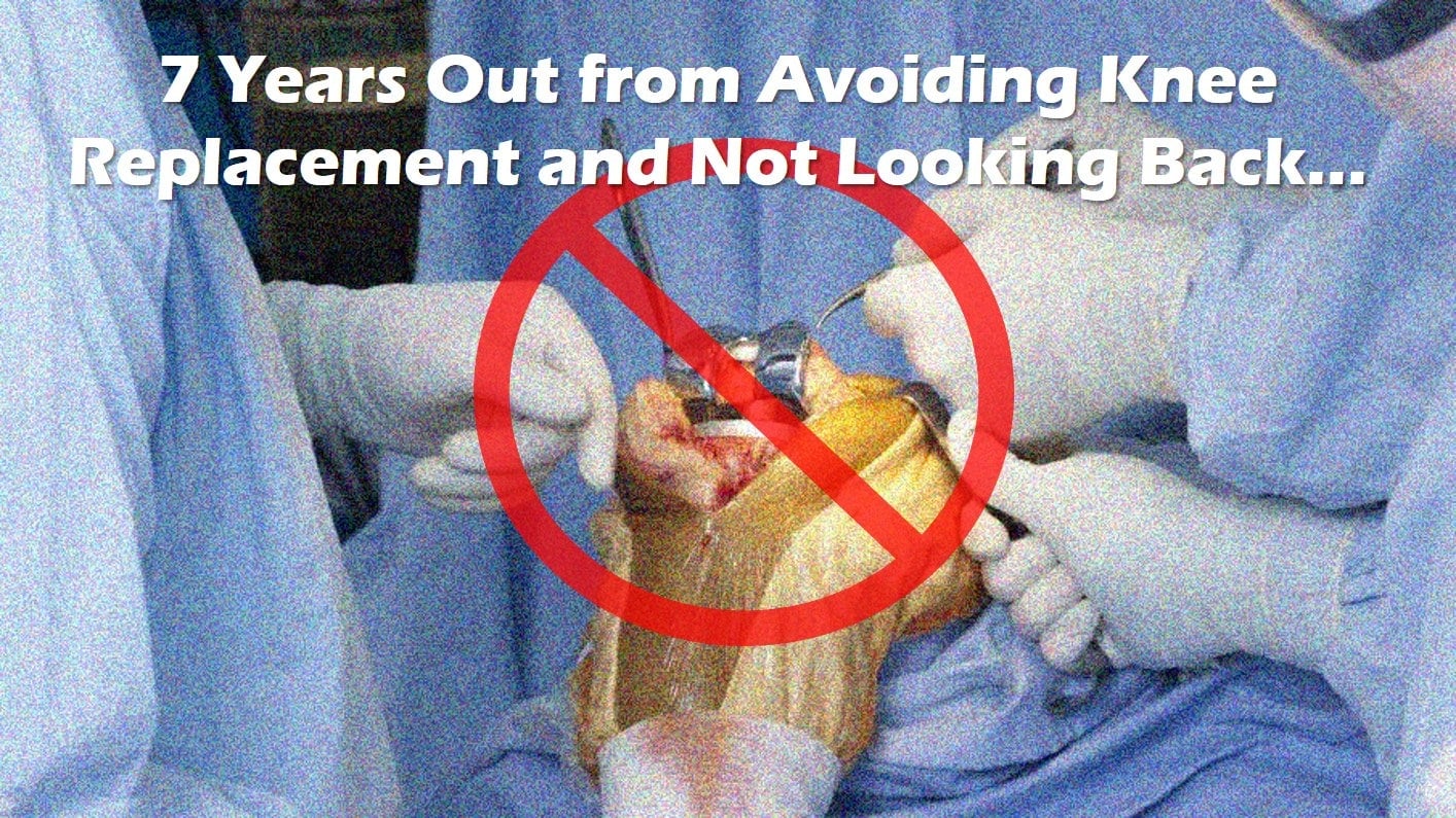 alternative to knee replacement surgery stem cell