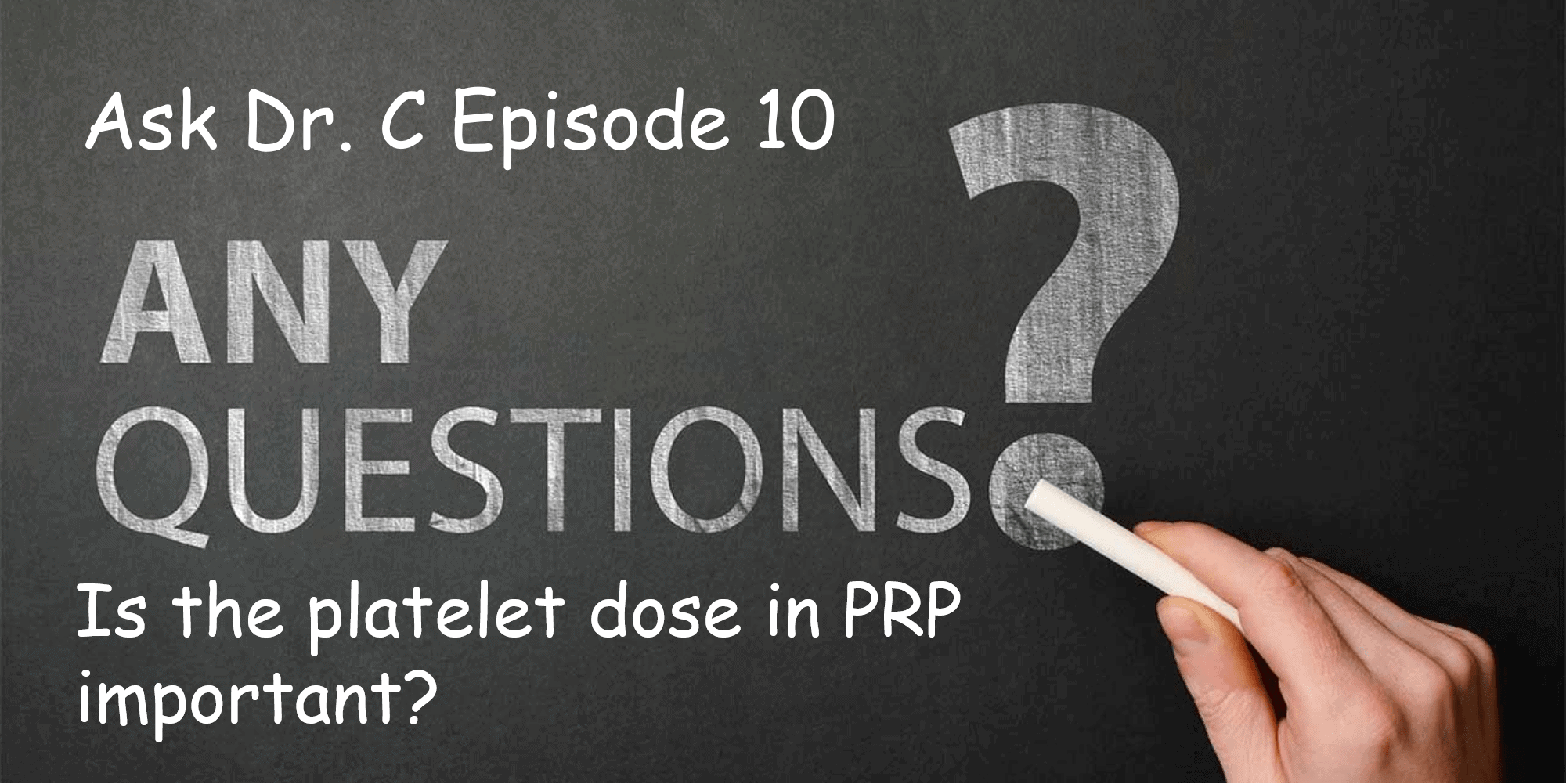 platelet dose for knee arthritis