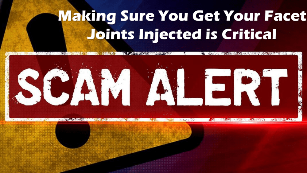 Ugh! More Fake Facet Injections