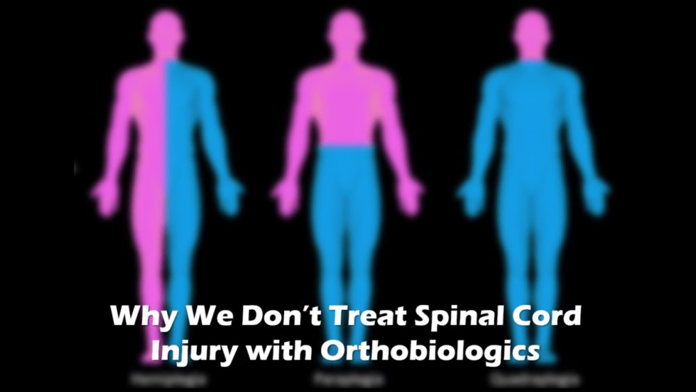 Why We Don’t Treat Spinal Cord Injury