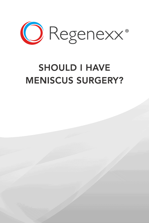 Should I have Meniscus Surgery?