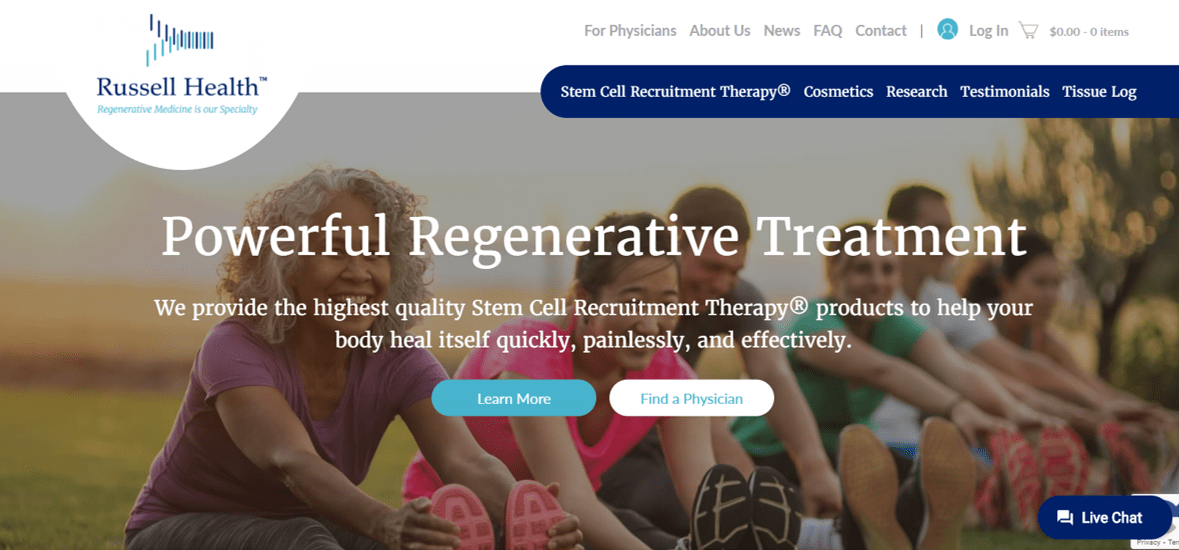 stem cell recruitment therapy