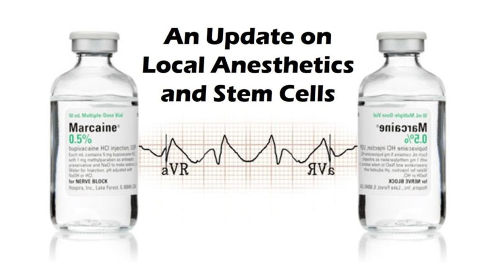 anesthetics and stem cells