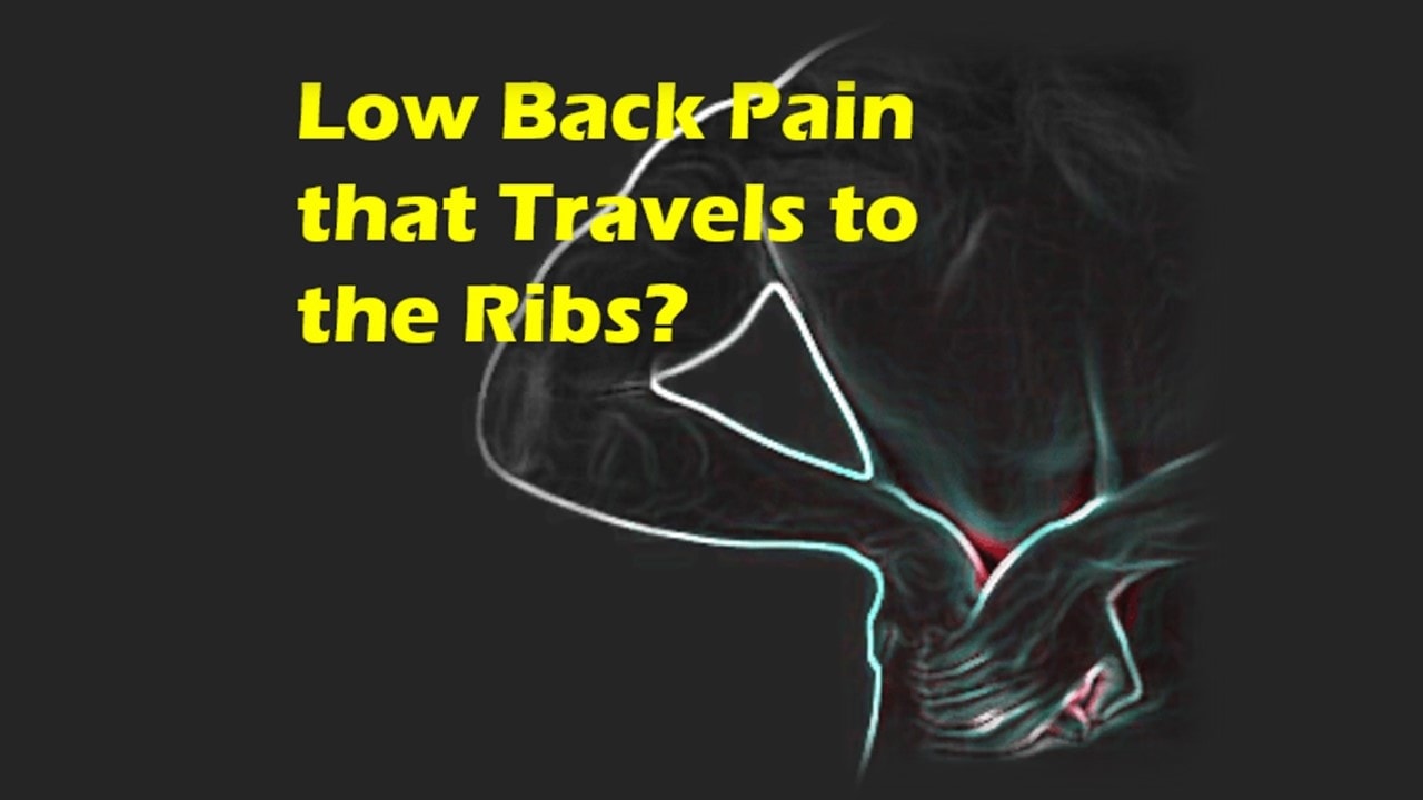 back rib pain