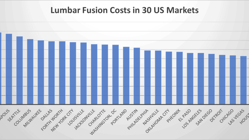 How Much Does Low Back Fusion Cost?